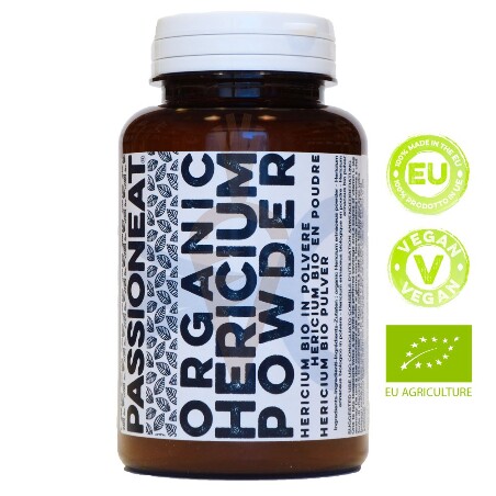 Hericium fungo bio in polvere Europa - 100g