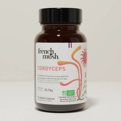 Cordyceps sinensis fungo Bio estratto a ultrasuoni - 56 capsule