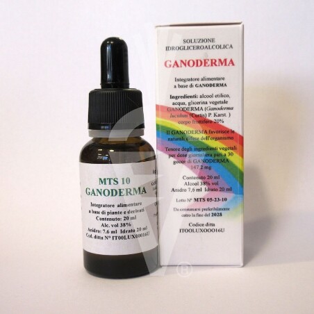 Ganoderma fungo Mycoterapia Spagyrica Tintura da 20ml
