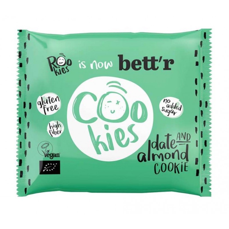 Biscotto bio Datteri e Mandorle 40g