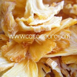 Ananas bio crudo in pezzi 250g